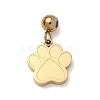 304 Stainless Steel Pendants STAS-K323-01C-G-1