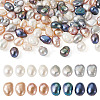 100Pcs 4 Styles Natural Cultured Freshwater Pearl Beads PEAR-BT0001-02-2