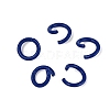 Spray Painted Iron Open Jump Rings IFIN-T017-04C-03-1