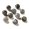 Natural Labradorite Carved Beads GG-CBABD99-02B-1