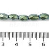 Electroplated Strong Magnetic Synthetic Hematite Beads Strands G-P518-02H-4