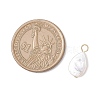 Natural Keshi Pearl Pendants PALLOY-JF04240-02-2
