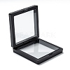 Square Transparent PE Thin Film Suspension Jewelry Display Box CON-D009-01A-03-3