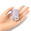 17M Rainbow Color Polyester Sewing Metallic Thread OCOR-E026-08D-4
