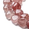 Natural Strawberry Quartz Beads Strands G-R190-10mm-34-4