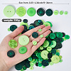 Resin Buttons BUTT-WH20002-07D-2