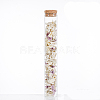 Mini High Borosilicate Glass Bottle Bead Containers BOTT-PW0001-262I-2