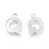 Non-Tarnish 201 Stainless Steel Charms STAS-C021-06P-Q-2