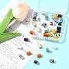 40Pcs 10 Colors Handmade Porcelain Beads PORC-FS0001-20-7