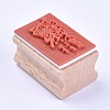 Wooden Stamps AJEW-WH0085-A09-2