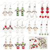 SUNNYCLUE DIY Christmas Fairy Earring Making Kit DIY-SC0022-83-1