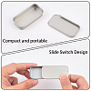 9Pcs 3 Colors Slide Top Tinplate Trinket Storage Boxes CON-CP0001-016B-5