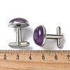 304 Stainless Steel Cuff Buttons G-C185-02P-39-3