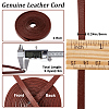 2M Flat Leather Cord LC-WH0007-07A-01-2