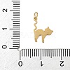 304 Stainless Steel Charms STAS-S177-05G-A-3