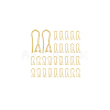 DICOSMETIC 40Pcs Rack Plating Eco-friendly Brass Earring Hooks KK-DC0002-72-6