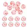 10Pcs Round Food Grade Eco-Friendly Silicone Beads SIL-TA0002-13-1