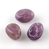 Oval Imitation Gemstone Acrylic Beads OACR-R052-18-1