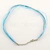 Multi-strand Necklace Cord for Jewelry Making X-NJEW-R218-M-2