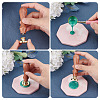 2Pcs 2 Styles Brass Stamp Heads DIY-CP0007-68B-4