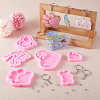 DIY Keychain Clasp Making Kits DIY-TA0008-89-20