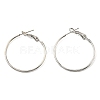 Iron Huggie Hoop Earring Findings IFIN-E025-01C-P-1