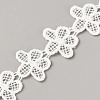 Polyester Lace Ribbon OCOR-WH0111-138C-1