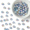 100Pcs Crackle Glass Beads CCG-YW0001-19A-09-1