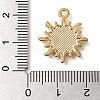 Alloy Enamel Rhinestone Glass Pendants ENAM-U003-02G-10-3