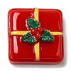 Christmas Theme Opaque Resin Cabochons CRES-M022-02H-1