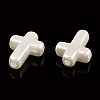 ABS Plastic Imitation Pearl Beads OACR-T018-06-2