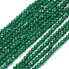 Synthetic Gemstone Strands G-E411-32C-2mm-1