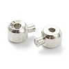 Brass Crimp Beads X-KK-F826-03P-3