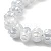 Pearl Luster Plated Electroplate Glass Beads GLAA-G106-02A-PL03-3