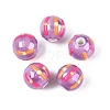 Handmade Porcelain Ceramic Beads PORC-Q005-03I-1