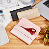 AHADEMAKER 4Pcs 4 Colors PU Imitation Leather Glasses Case AJEW-GA0005-19-10