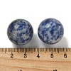 Natural Blue Spot Jasper Round Ball Figurines Statues for Home Office Desktop Decoration G-P532-02A-28-3