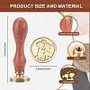 Wax Seal Stamp Set AJEW-WH0208-1156-2
