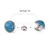 Turquoise Rivet Studs FIND-WH0012-C-03-2