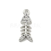 Rack Plating Brass Micro Pave Cubic Zirconia Pendants KK-D359-40P-1