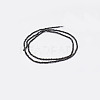 Natural Black Spinel Beads Strands G-E351-01A-3