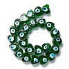 Handmade Evil Eye Lampwork Beads LAMP-F021-02B-3