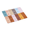 Biyun 60Pcs 10 Colors Microfiber Leather Labels DIY-BY0001-14-2
