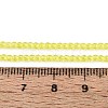 Transparent Glass Beads Strands GLAA-H021-03-23-4