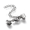 Tarnish Resistant 304 Stainless Steel Curb Chain Extender STAS-K195-21P-02-1