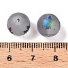 Autumn Theme Electroplate Transparent Glass Beads X-EGLA-S178-01-01E-3