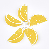 Resin Pendants RESI-T028-56C-1