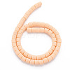 Polymer Clay Bead Strands CLAY-T001-C47-4