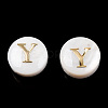 Natural Freshwater Shell Beads SHEL-N036-01Y-2