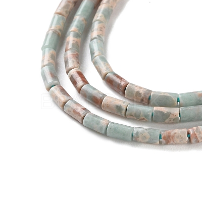 Synthetic Shoushan Stone Beads Strands G-B124-A02-01-1